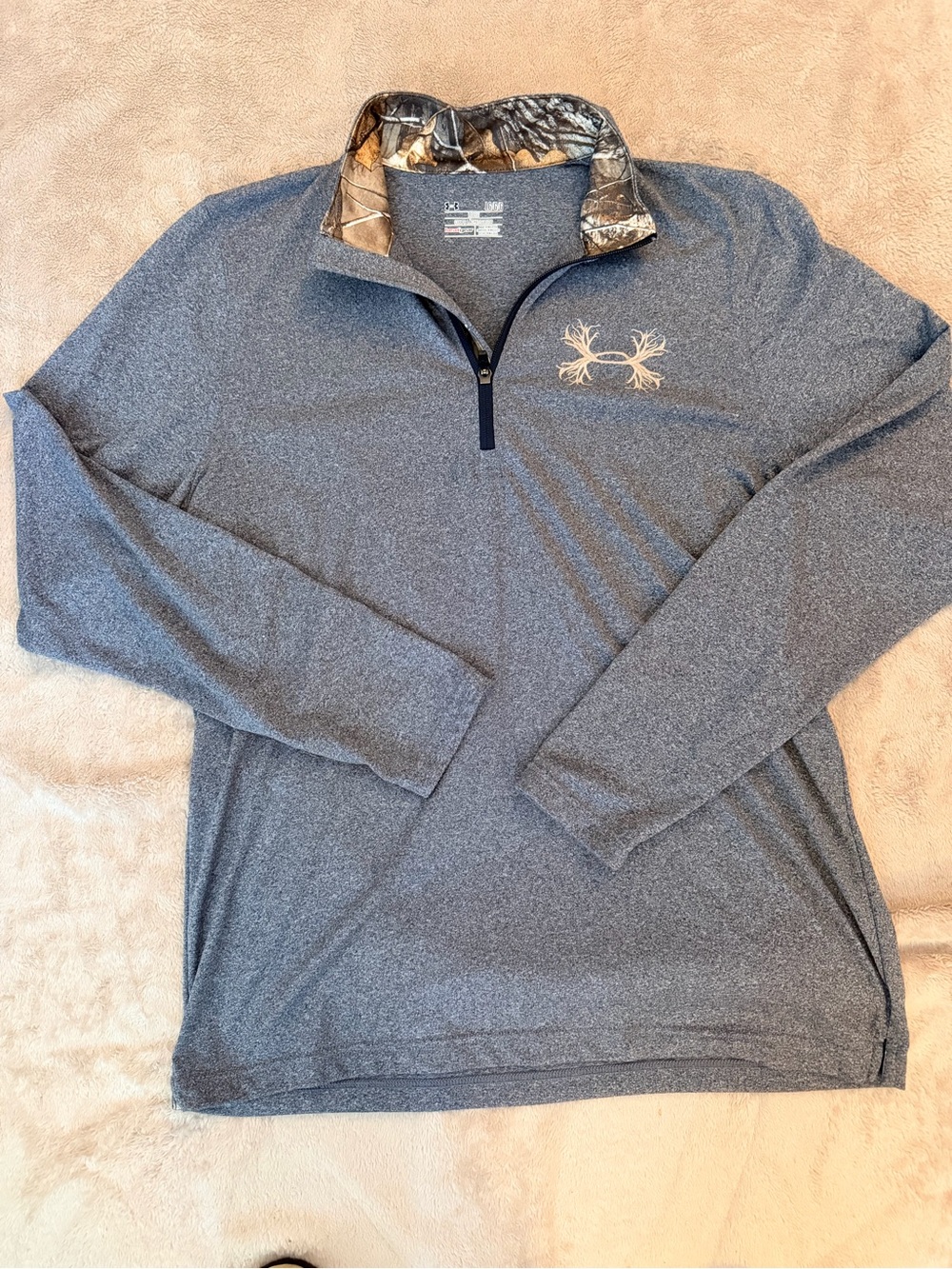 Under Armour Camo Pullover HeatGear